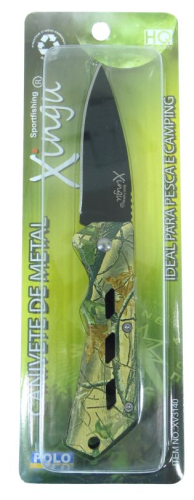 CANIVETE IMPORTADO CAMUFLADO LAM.PRETO C/PRES.XV3140(POLO)