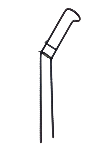 SUPORTE PESCA MOLINETE 35CM (NH) PRETO