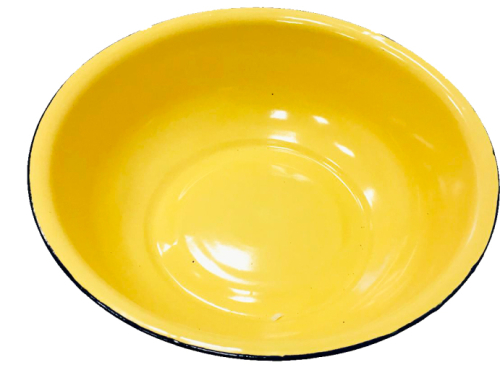 TIGELA ESMALTADA COLORIDA LISA 26CM ID-4614B (IDEA)