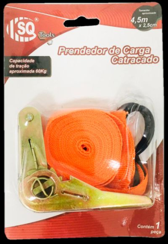 CATRACA SQ 4,5m x 25mm ENCART. SQ-3255 UN - 60Kg