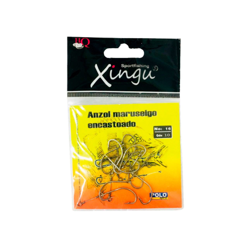 ANZOL MARUSEIGO NICKEL ENCASTOADO N10 XV2594 (XINGU) C/10