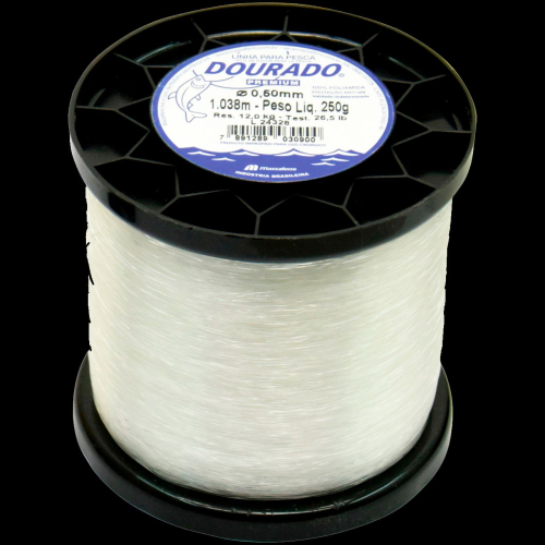 LINHA DOURADO BCA BOBINA 250g - 0.90mm - 34.0Kg. - 323mts