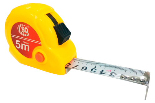 TRENA 5METROS COMUM C/TRAVA 24mm SQ-2633 (SQ)