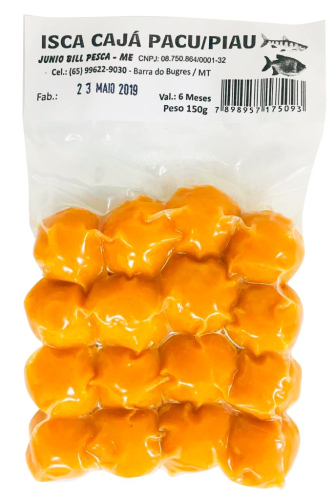 MASSA BOLINHA PESCA 150gm PACU CAJA (JUNIO BILL)
