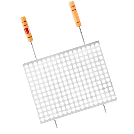 GRELHA ACO CROM. BANDEJA 60x50cm GA143 GRILAZER