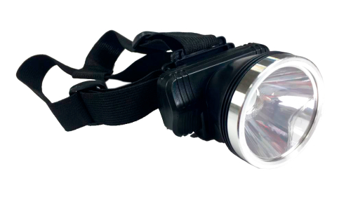 LANTERNA CABECA RECARR. 1 LED 3W C/ ESTOJO SQ-3810