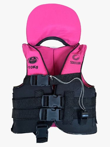 COLETE SALVA VIDAS ROSA 10KG (SOL E LUA)