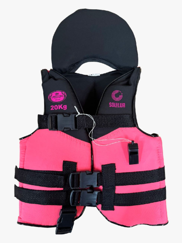 COLETE SALVA VIDAS ROSA 20KG (SOL E LUA)