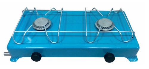 FOGAO 2 BOCAS AZUL CAMPER S/CAIXA REF.621 (JOLLY)