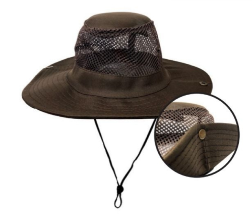 CHAPEU TELADO COM AJUSTE 57x11cm ID-6692C TABACO