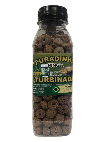 RACAO PESCA GARRAFA FURADINHA PERPAS PINGA 120g