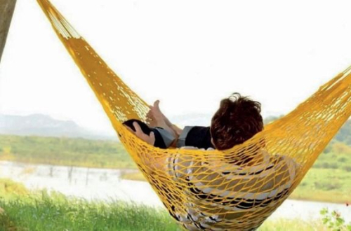 REDE DESCANSO PETIT 2,10MX2,70M AMARELO (BOLEIA)