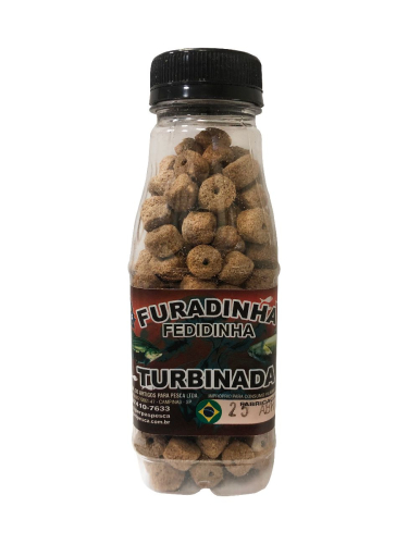 RACAO PESCA GARRAFA FURADINHA PERPAS FEDIDINHA 120g