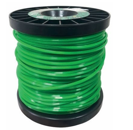 LINHA ROCADEIRA QUADR. VERDE BOB. 1Kg 3,30mm (EKILON)