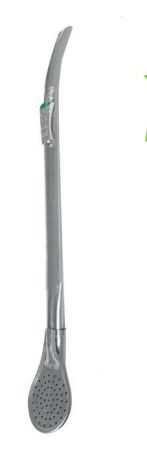 BOMBA TERERE INOX C/ APLIQUE 19CM CANO REF.TI-501