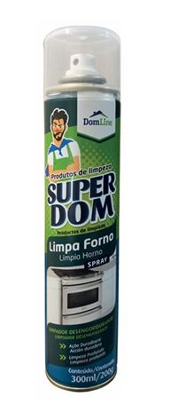 LIMPA FORNO SUPER DOM AEROSOL - LATA 300ml