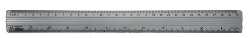 REGUA ALUMINIO 30cm BRW UN.