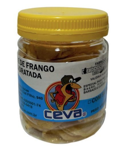 PELE FRANGO DESIDRATADA PESCA 120g (CEVA)