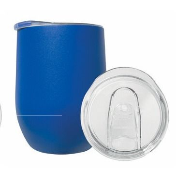 COPO CUIA ISOTERMICA 300ML C/ TAMPA AZUL HM-478