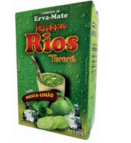 ERVA TERERE ENTRE RIOS MENTA LIMAO CX 500g