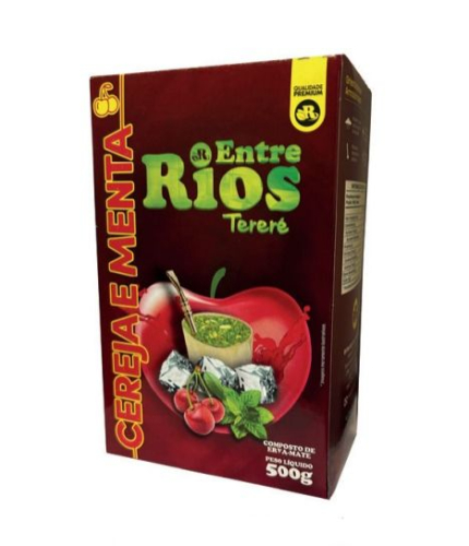 ERVA TERERE ENTRE RIOS CEREJA MENTA CX 500g