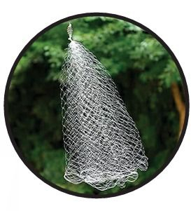 REDINHA C/ MOLA PESCA FIO 0,15x55MM(MALHA 11) WS-23111