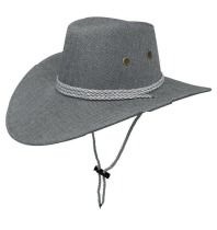 CHAPEU TROPEIRO CINZA ID-8158C