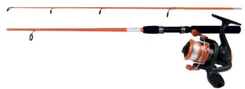 KIT PESCA MARURI VARA1,35+MOLINETE DARION LARANJA