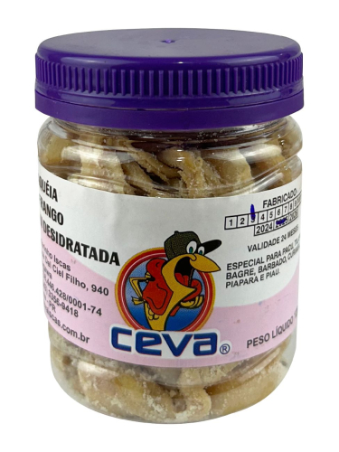 TRAQUEIA FRANGO SEMI DESIDRATADA PESCA 120g (CEVA)