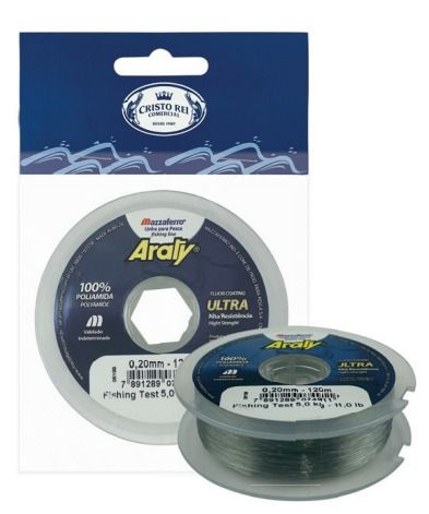 LINHA ARATY ULTRA FUME 120M 0.30mm 17Lbs UN.