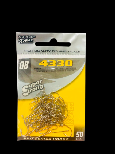 ANZOL MARINE 4330 N 8/0 CARTELA C/10