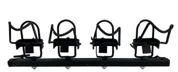 SUPORTE PESCA FLUTUANTE 4 LUG. C/ REG. (NH) PRETO