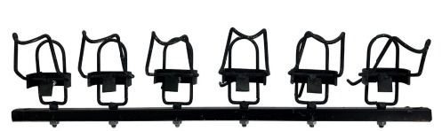 SUPORTE PESCA FLUTUANTE 6 LUG. C/ REG. (NH) PRETO