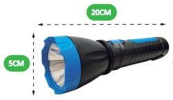 LANTERNA REC. 1 LED 1W CRS-3208 (CAERUS)