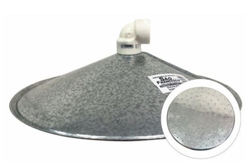 DUCHA FRIA 87 CM CIRCUNFERENCIA (SAO FRANCISCO)